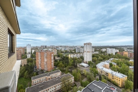 Одинцово: вид на Москву с 24 эт